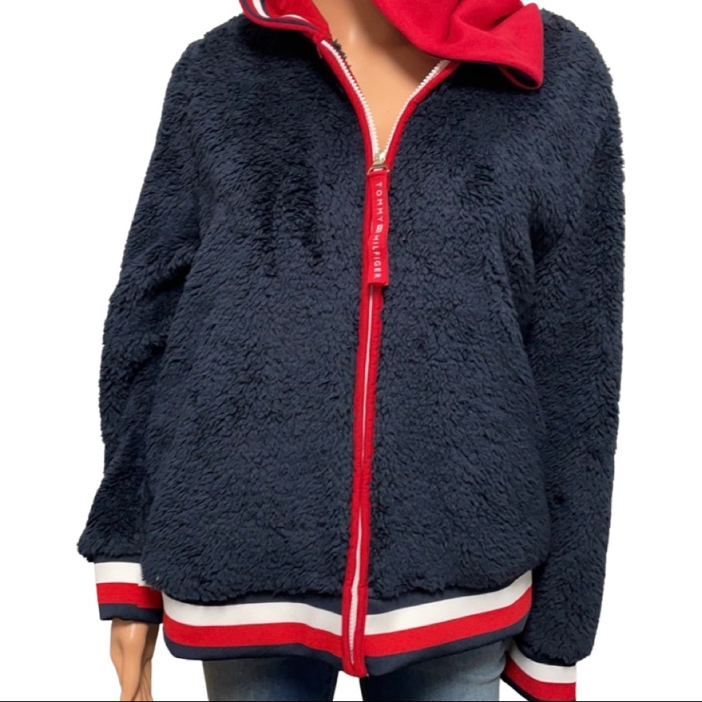 ๐ฅNWT- Tommy Hilfiger Global Sherpa Jacket (Sale) - Picture 3 of 13